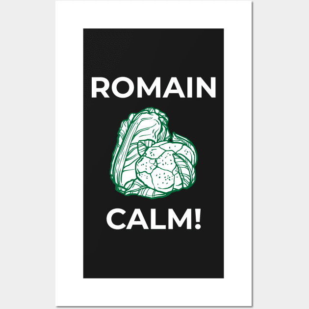 CHEF GIFT: Romaine Calm Wall Art by woormle